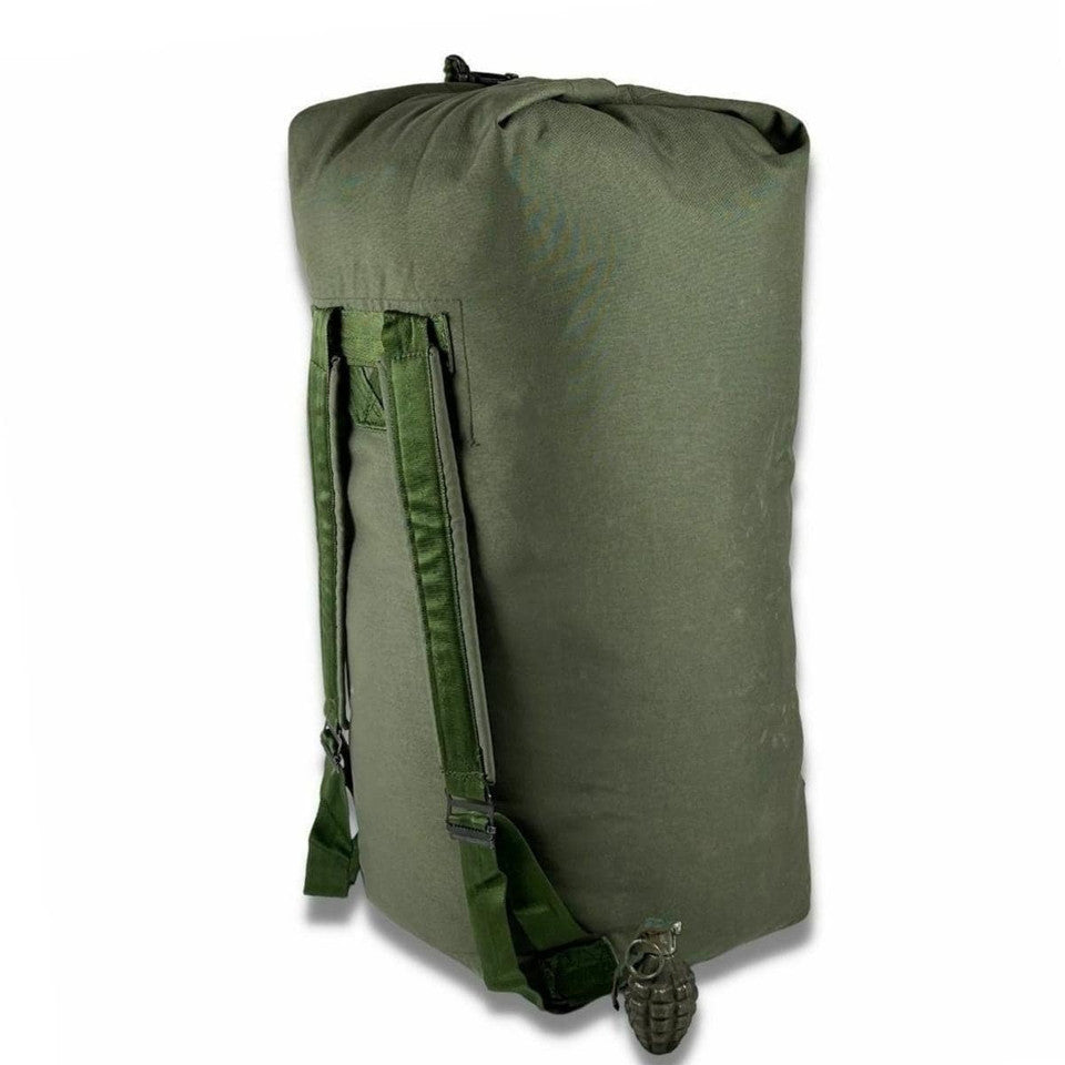 U.S. Issue 2 Strap Olive Drab Duffle Bag