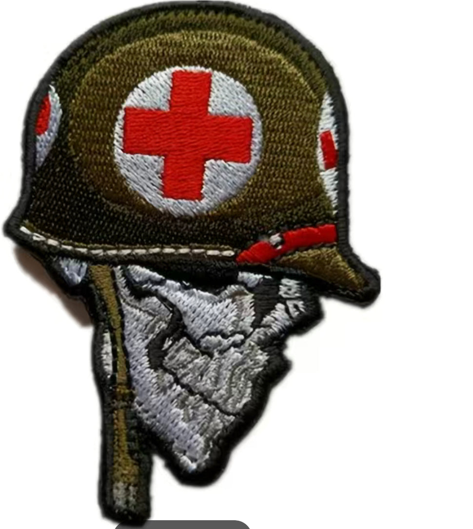 MEDICAL SKULL PATCH