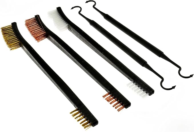 5-Piece Gun Cleaning Brush Set