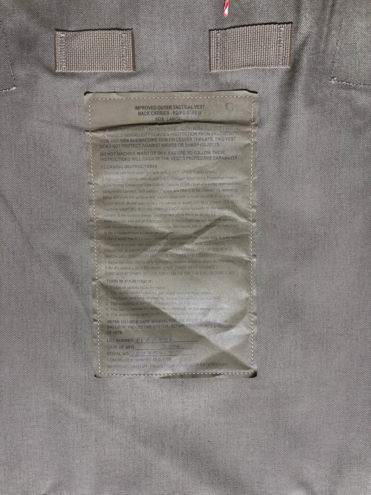 OCP iotv gen III size large