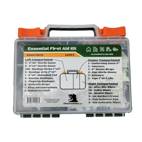 Essential First Aid Kit – Level 1