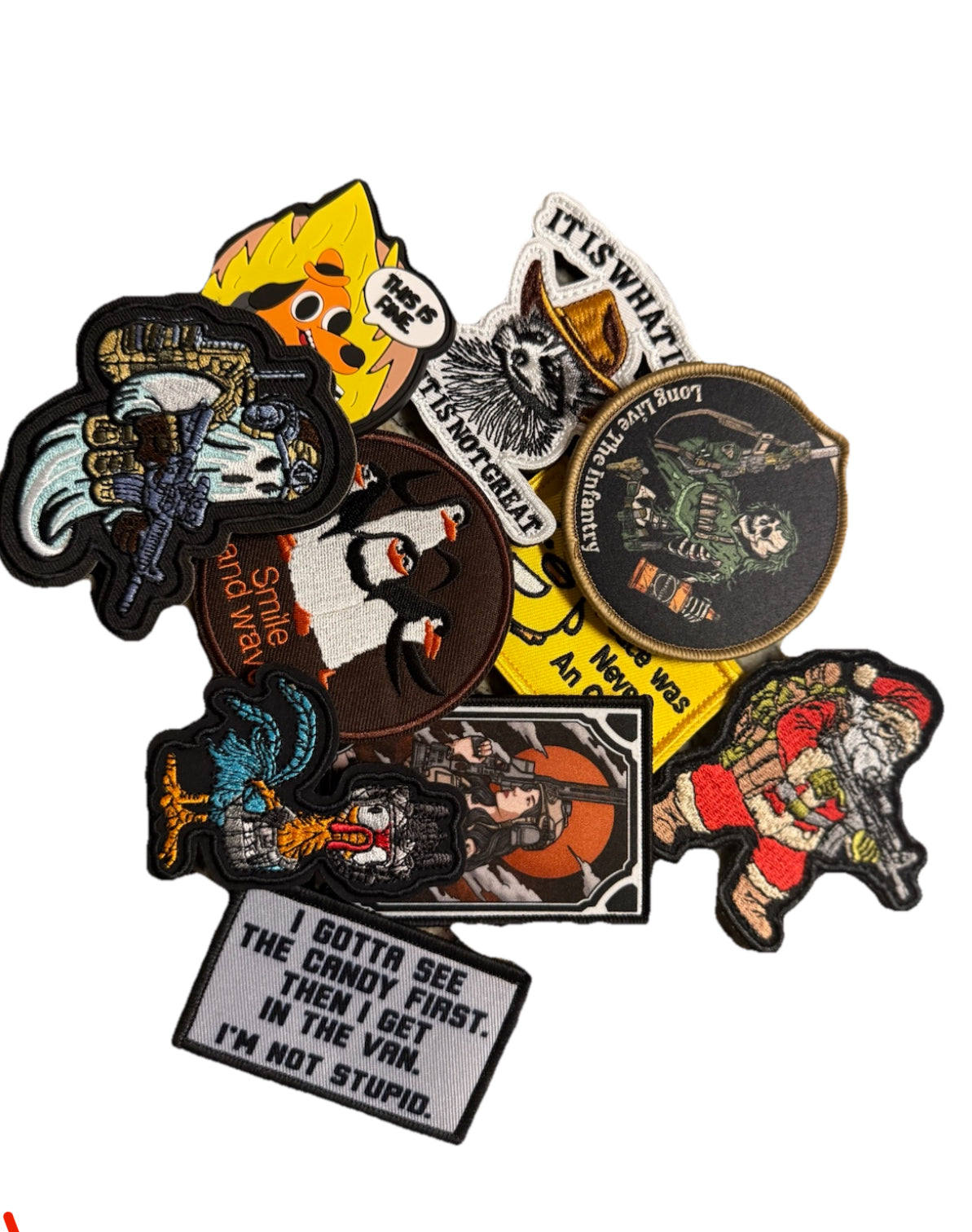 5PK MYSTERY MORALE PATCH