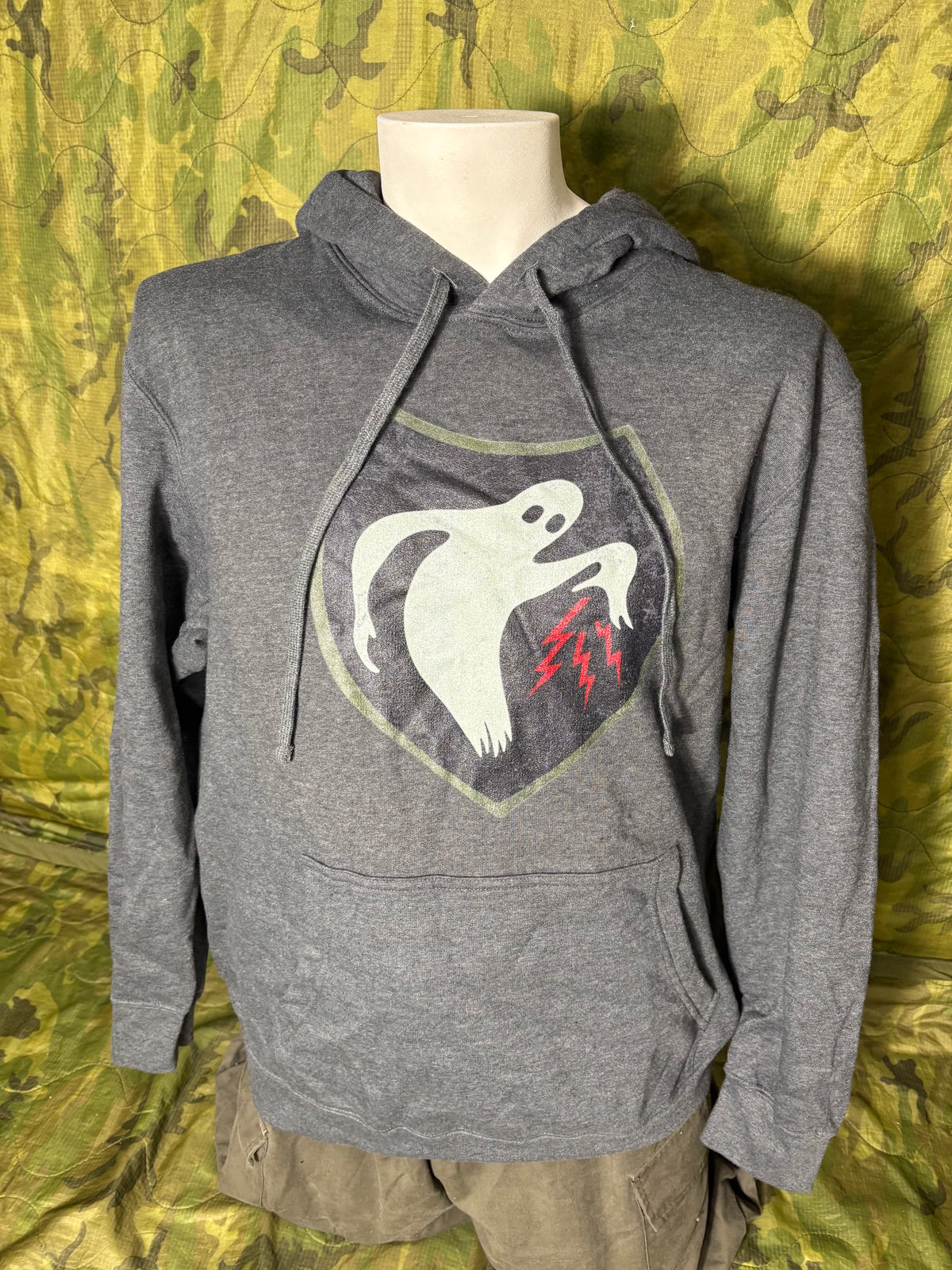 Ghost Army Graphic Pullover Hoodie
