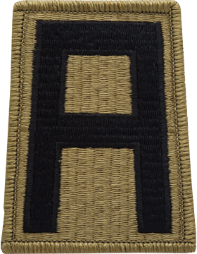 1st Army Scorpion Patch with Fastener 1st Army Scorpion Patch with Fastener