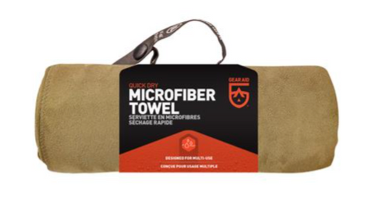 MICROFIBER TOWEL MED COYOTE