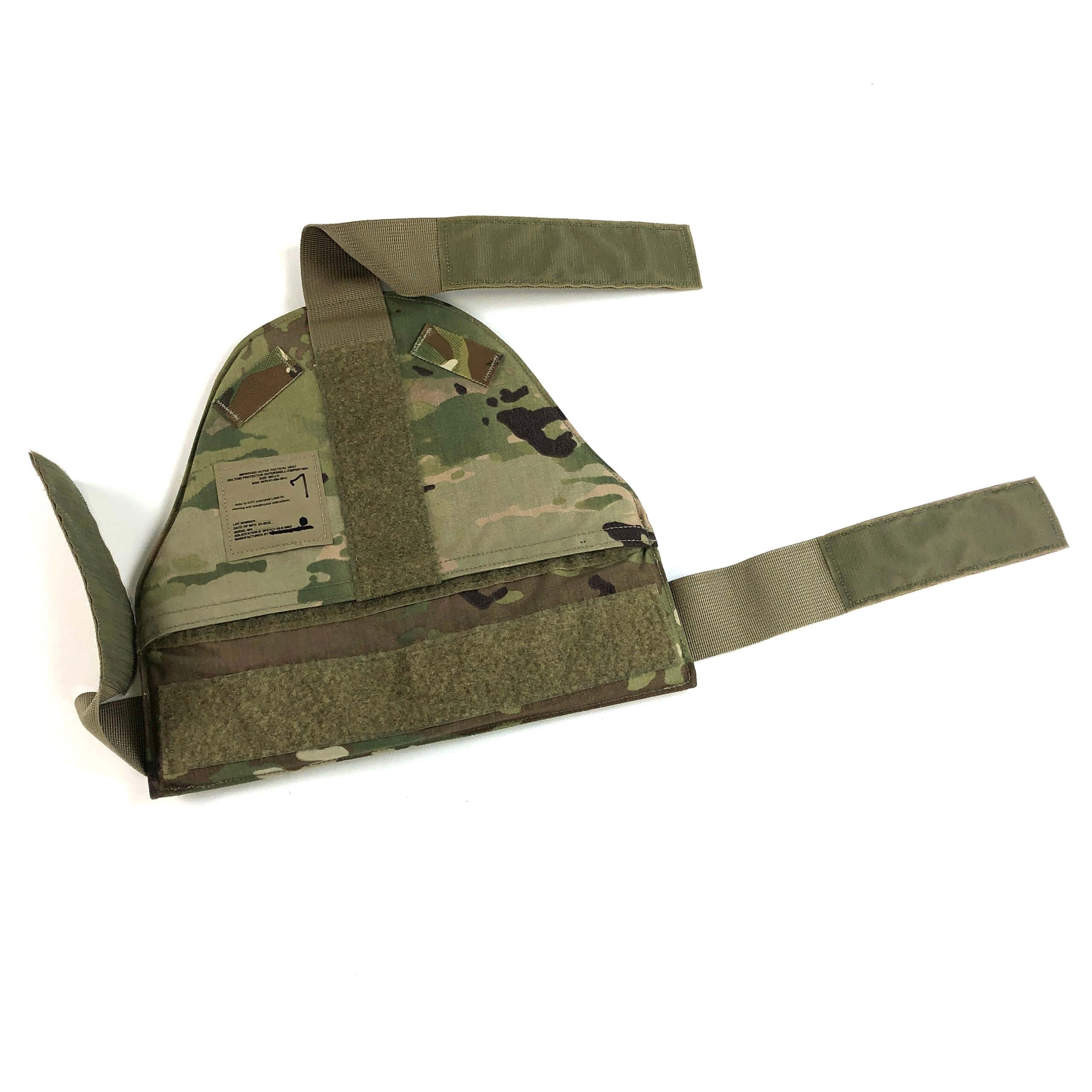 How To Put Deltoid Protector On Iotv US Army IOTV Deltoid Protector, Multicam – Alamo City Military Surplus