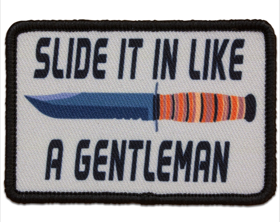 Morale Patch - Slide It In Like A Gentleman