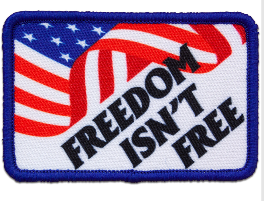 Morale Patch - Freedom Isn't Free