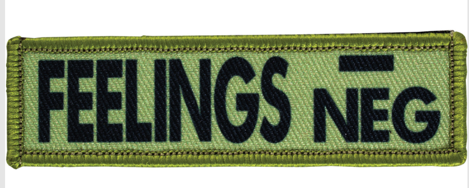 Morale Patch - Feelings Neg