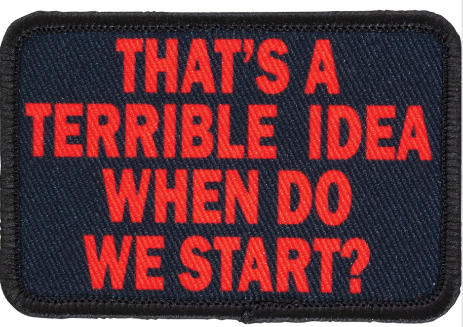 Morale Patch - That's A Terrible Idea