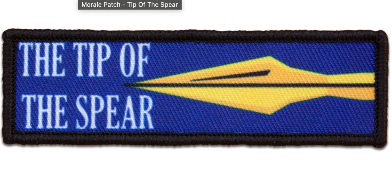 Morale Patch - Tip Of The Spear