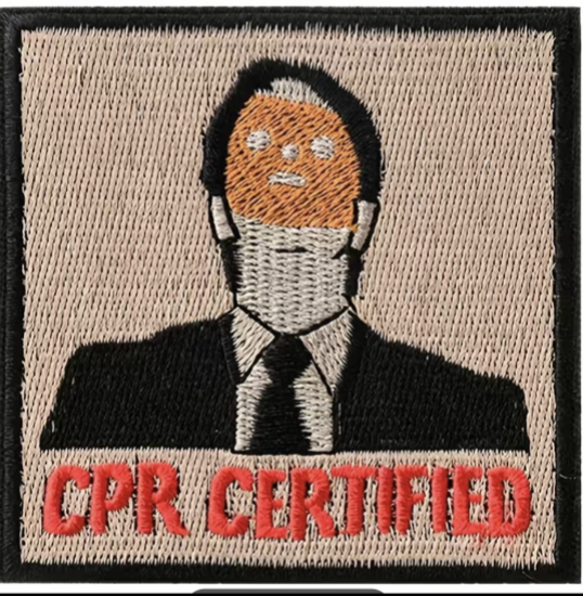 CPR CERTIFIED COYOTE PATCH