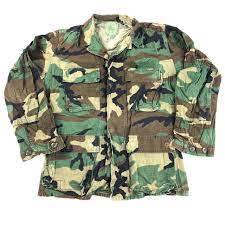 USGI WOODLAND CAMO UNIFORM SHIRT