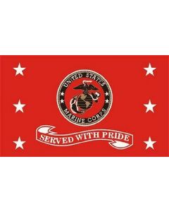 MARINE SERVED WITH PRIDE