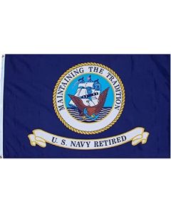 NAVY RETIRED FLAG