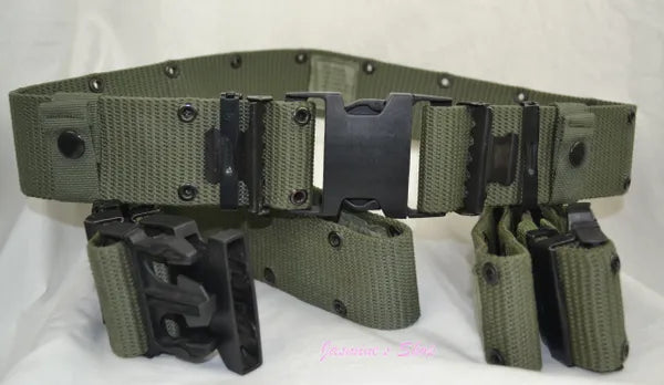 US Issue Pistol Belt W/Quick Release Buckle, OD