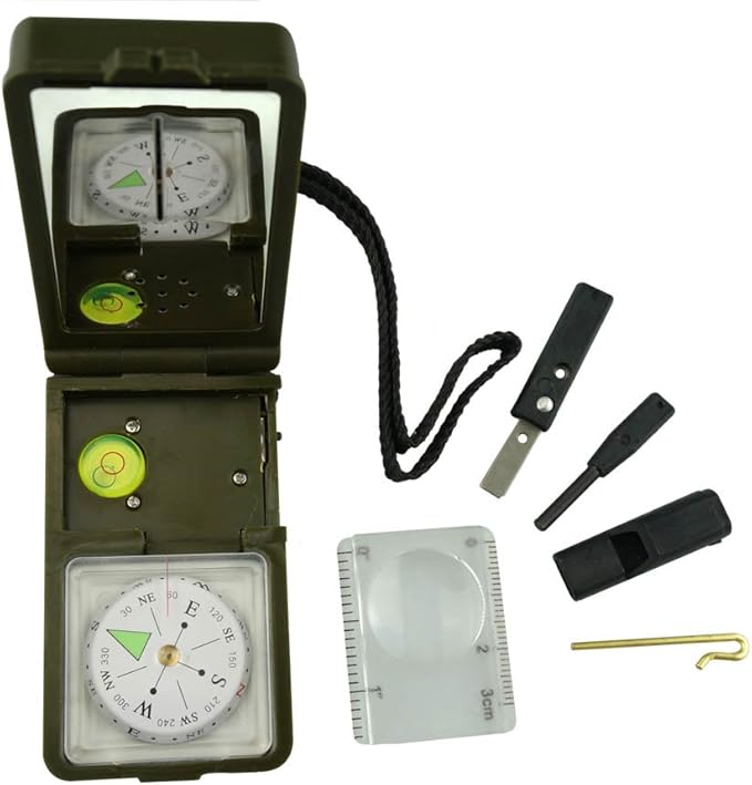 10 IN 1 SURVIVAL COMPASS