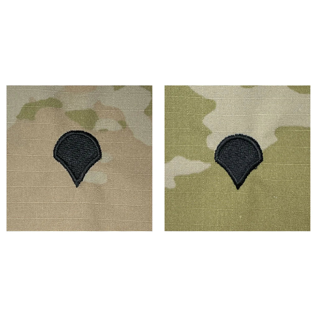 Army Embroidered OCP Sew on Rank Insignia: SPECIALIST