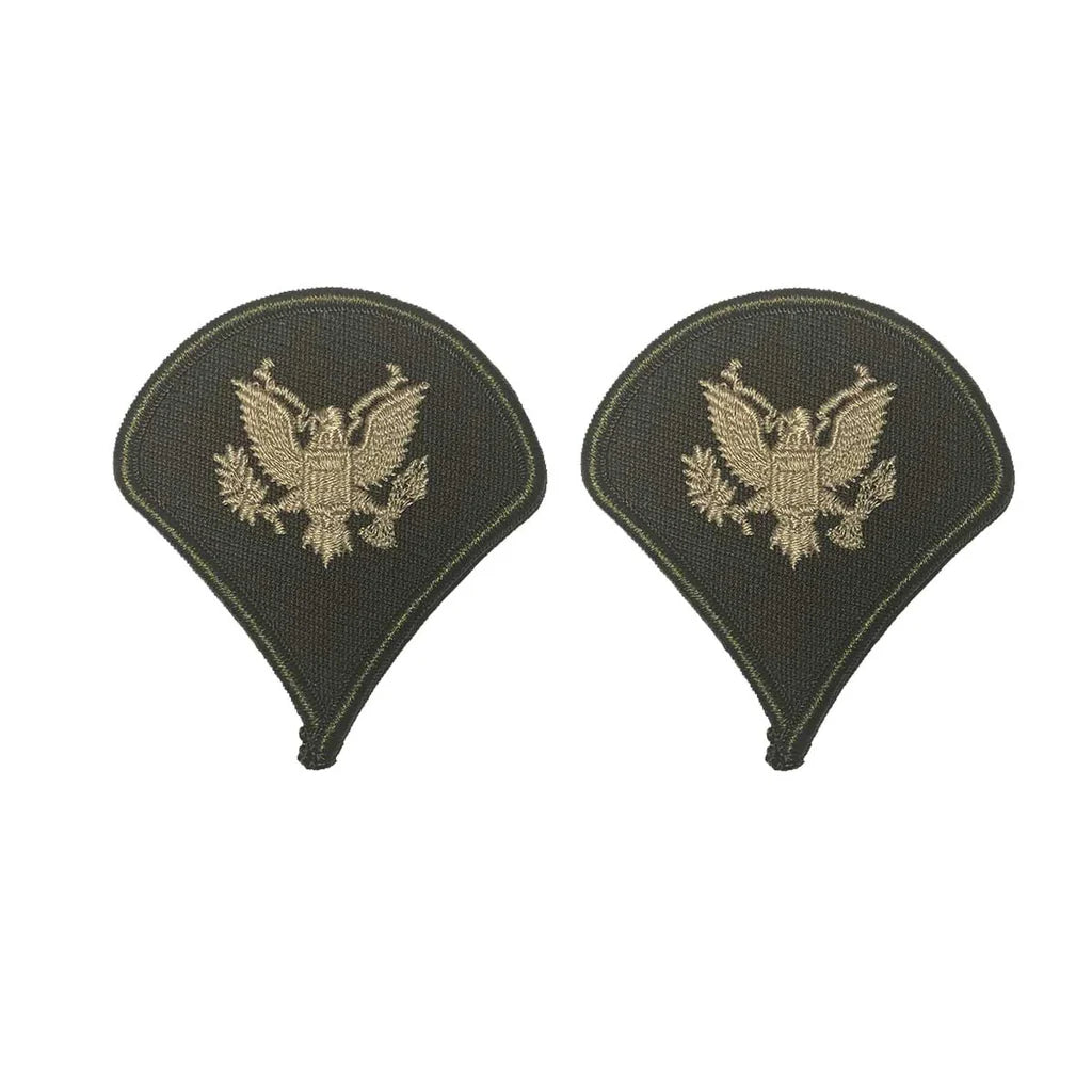 Army Green Service Uniform Chevron: SPECIALIST