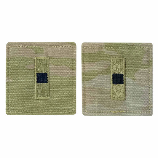 Army embroidered OCP with hook rank insignia: WARRANT OFFICER 1