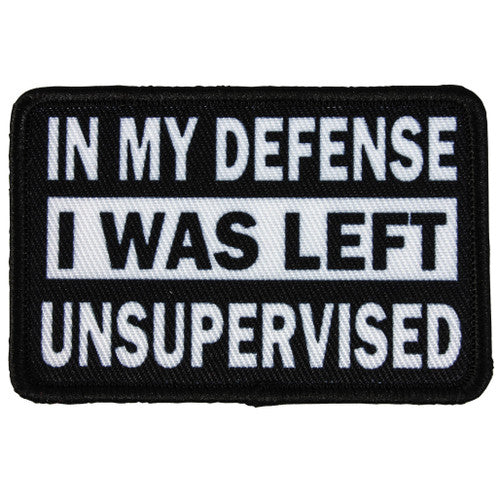 Morale Patch - In My Defense
