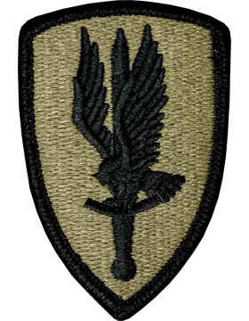 1st Aviation Brigade Scorpion Patch with Fastener
