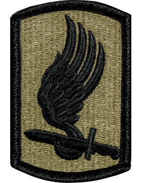 173rd Airborne Brigade Scorpion Patch with Fastener