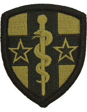 Army Reserve Medical Command Scorpion Patch with Fastener