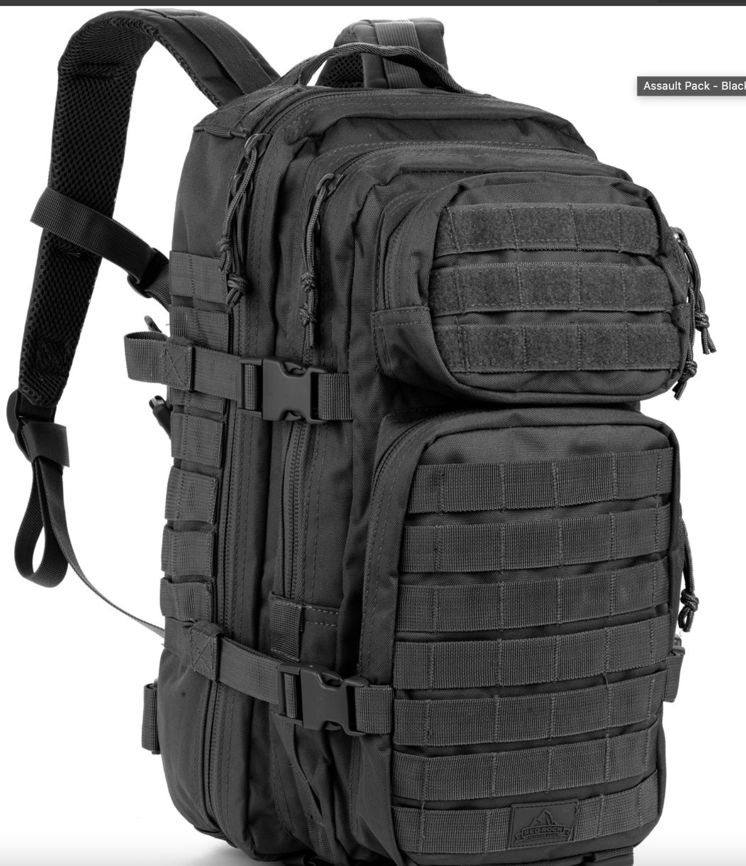 Red Rock Gear Assault Pack Black