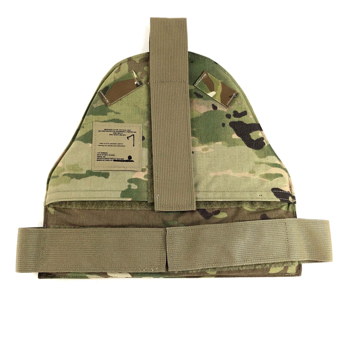 US Army IOTV Deltoid Protector, Multicam