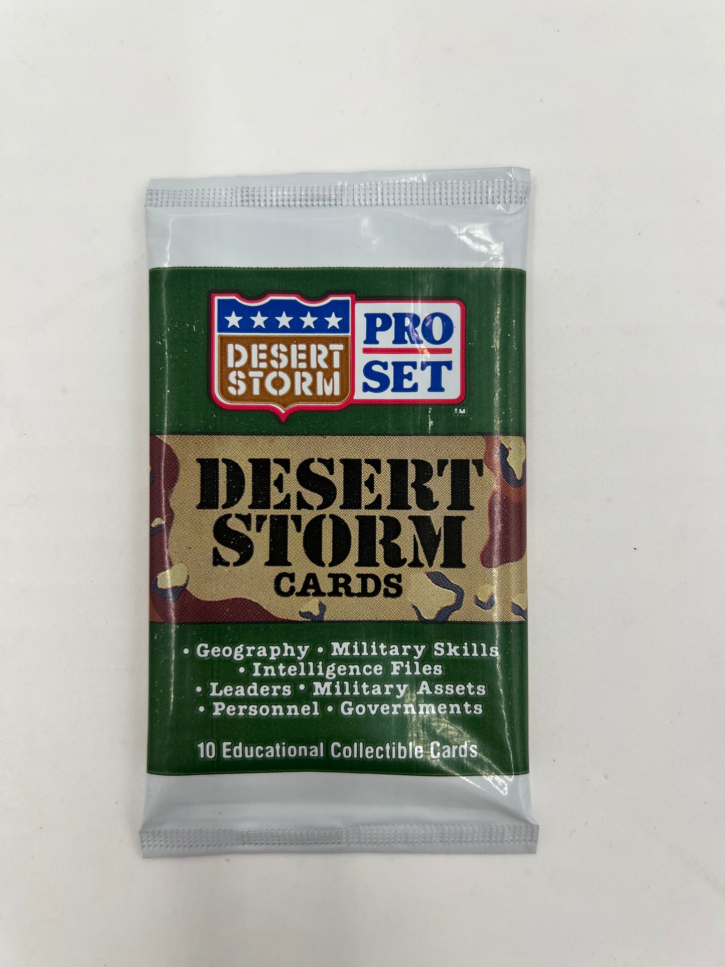 DESERT STORM TRADING CARDS