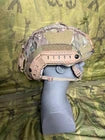 Level IIIA Multicam High Cut Helmet Adjustable Chinstrap Integrated NVG Mount