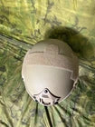 Level IIIA Coyote High Cut Helmet Adjustable Chinstrap W/ Integrated NVG Mount