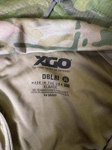 USGI Multicam OCP XGO DBL 3 Combat Shirt Size XL UPF 35 Rating