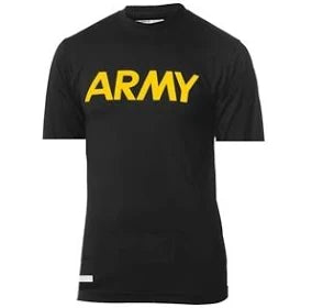 Army PT Shirt APFU Short Sleeve Shirt - Physical Fitness Uniform