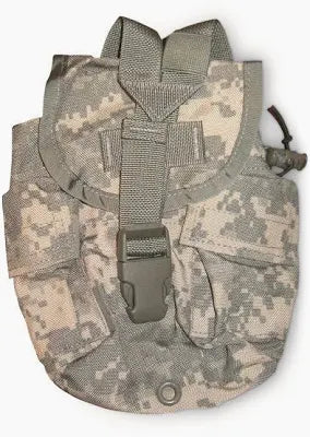 U.S. Military Surplus MOLLE II Canteen General Purpose Pouch ACU